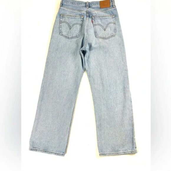 Levi’s Premium Ribcage Straight Ankle Jeans, sz 28 - Picture 6 of 8